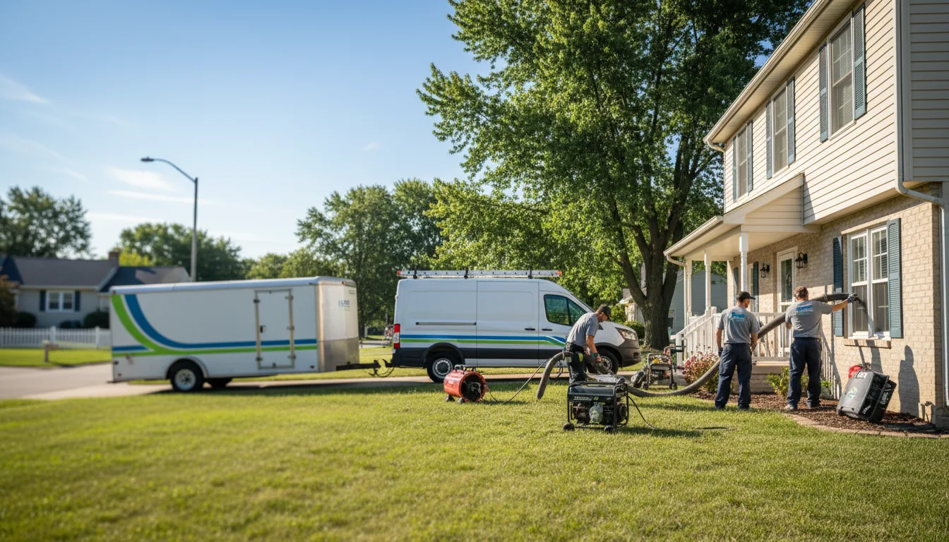 Flooded Basement Restoration And Cleanup With Repair in Cushing, MN near me